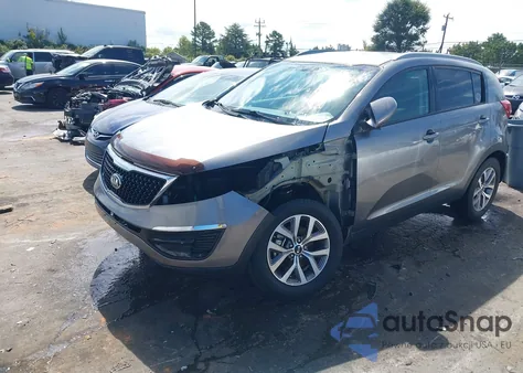 2016 Kia Sportage Lx из США, поврежденный, VIN KNDPB3AC4G7867356